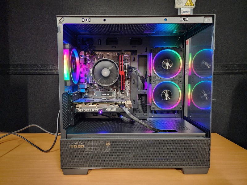 Gaming PC, Ryzen 5 2400G, 16GB RAM DDR4, RTX 3060 12GB Carousel 2