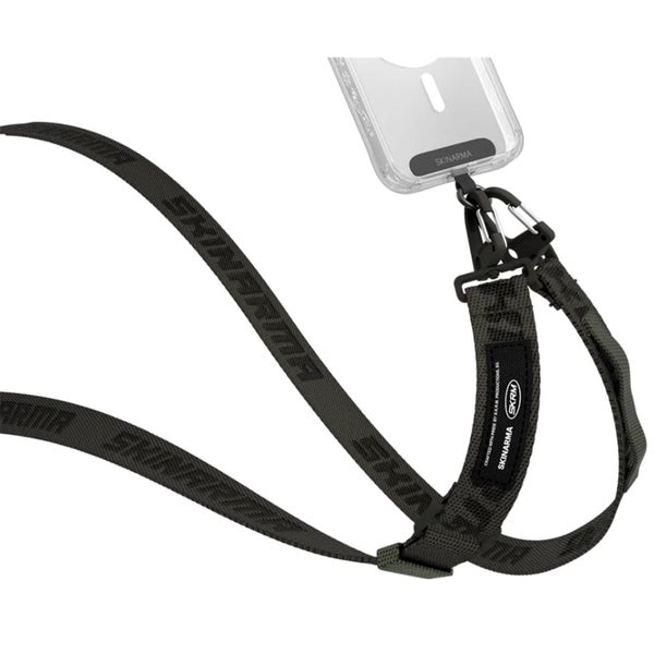 skinarma Scout XE Universal Nylon Lanyard - Olive (Phone Case Sold Separately) - Carousel 2