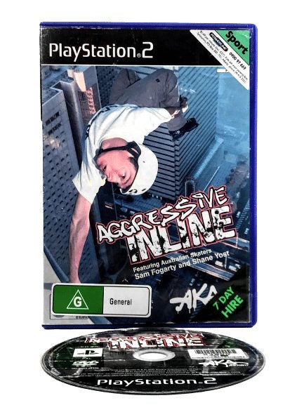 Aggressive Inline Skating (PS2 - PAL) *MINT COMEPLETE* Carousel 1