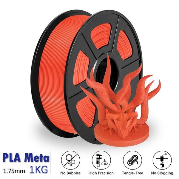 3D Printer Filament PLA Silk Red Carousel 1