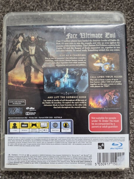 Diablo III: Ultimate Evil Edition (PS3) Includes Reaper of Souls DLC Carousel 2