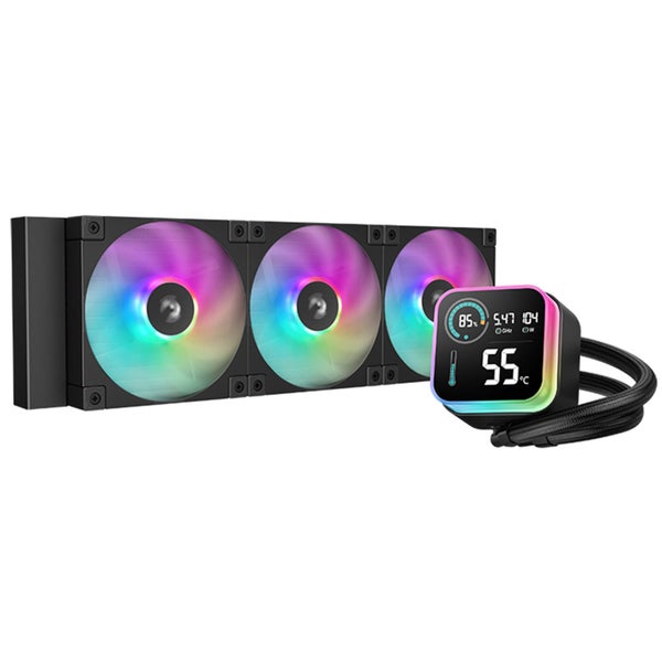 Deepcool LQ360 Black 360mm ARGB AIO Liquid Cooler Carousel 1