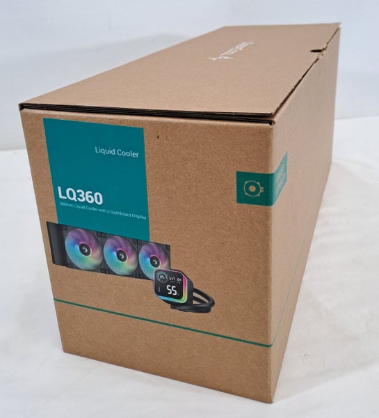 Deepcool LQ360 Black 360mm ARGB AIO Liquid Cooler Carousel 2