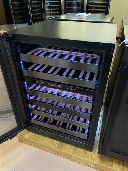 1 Door Single Zone Wine Fridge Underbench Carousel 1