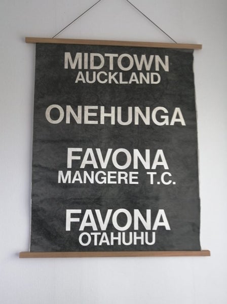 Bus blind destination Carousel 2