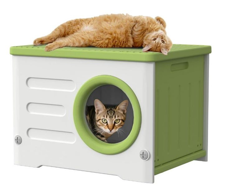 Cat House, Outdoor Cat House Carousel 1