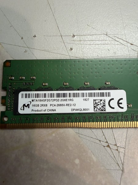 32Gb Server Memory 2 x 16GB DDR4 -MICRON Carousel 1