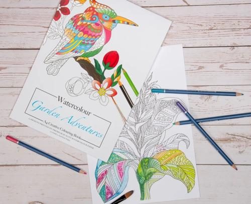 Jasart Adult Colouring Books - Colouring Book A4 Quotes Carousel 4
