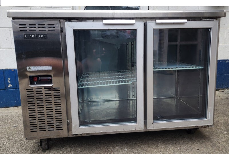 Skope Stainless Steel 2 door Underbench Fridge/Chiller Carousel 1
