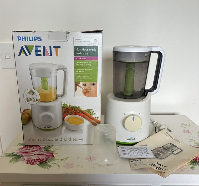 Philips Avent Combined Steamer & Blender – Baby Food Maker Carousel 1
