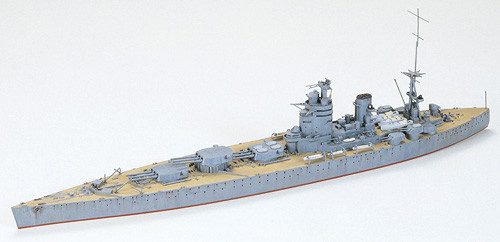 Tamiya - 1/700 British Battleship Rodney Plastic Model Kit [77502] Carousel 2