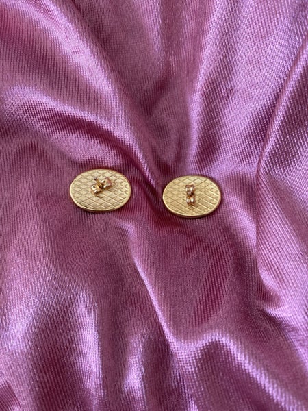 Spanish Damascene bird-themed earrings Gold Inlay Carousel 2
