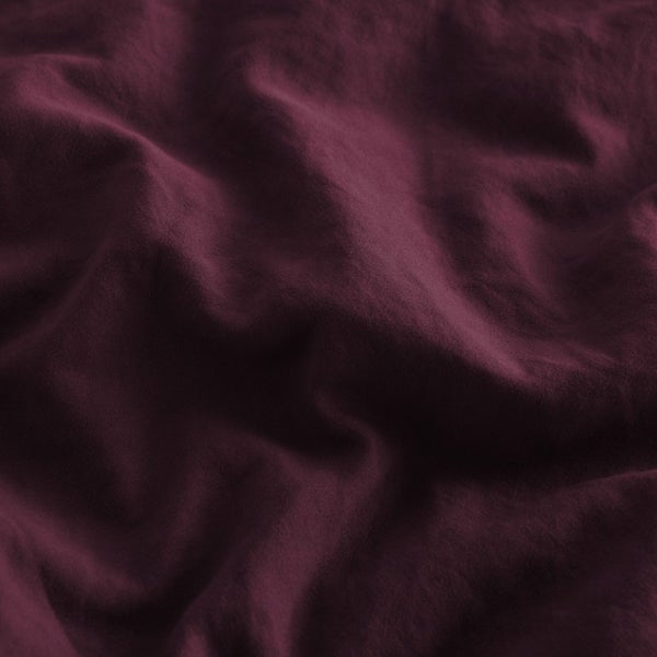 Dreamaker Superfine Washed Microfibre Sheet Set Cherry King Single Bed Carousel 2