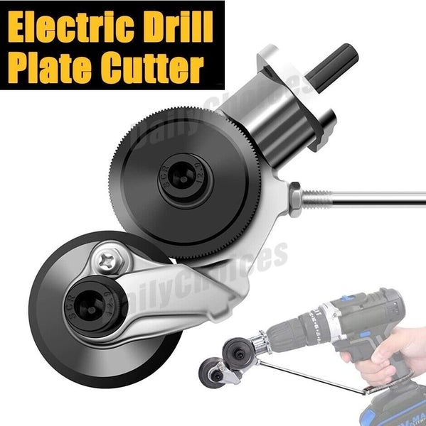 Metal Nibbler Roofing Iron Sheet Cutter Cordless Drill Attachment Carousel 1