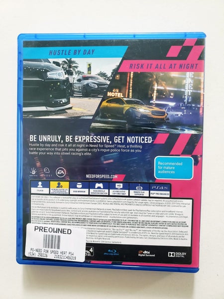 Need For Speed: Heat / Playstation 4 / PS4 GC Carousel 4