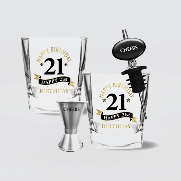 21st Spirit Glass Gift Set Carousel 1