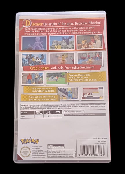 Detective Pikachu Returns Nintendo Switch Carousel 3