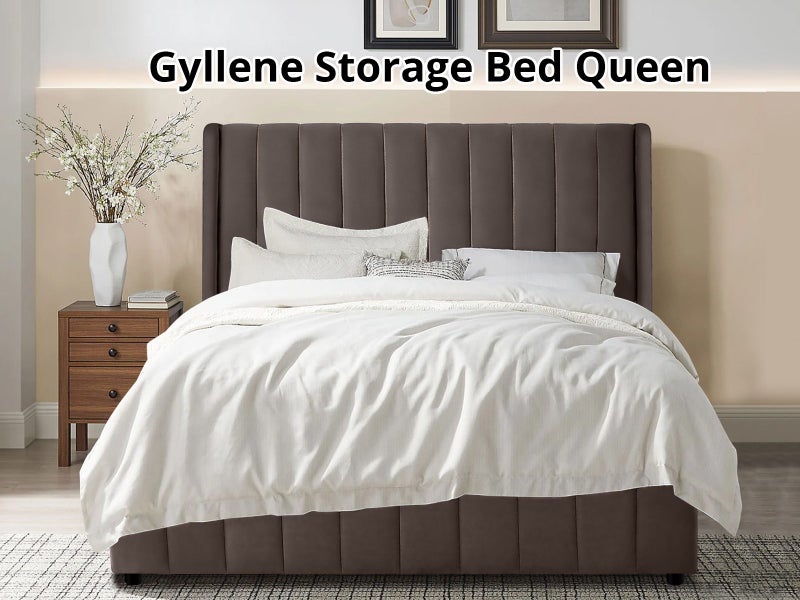 Queen Bed Storage Carousel 1