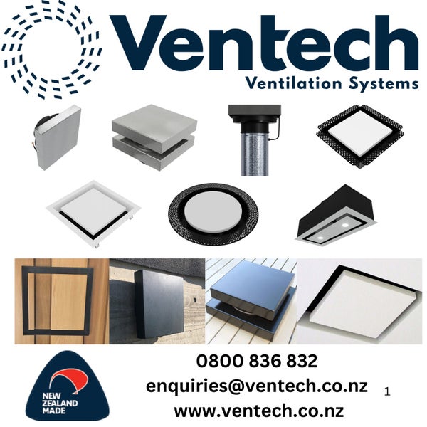 Ventech Plaster in and negative detail vent grille- VSQ250M Carousel 2