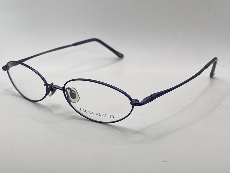 Laura Ashley "Neve" VINTAGE glasses / Frames 2000s New Old Stock - French Blue Carousel 1