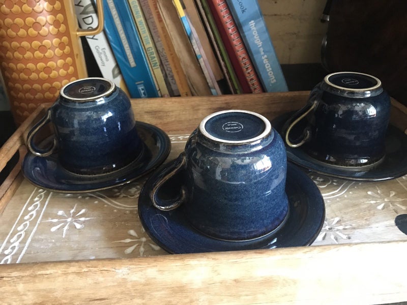 Retro Hornsea Cotswold series cups and saucers Carousel 9