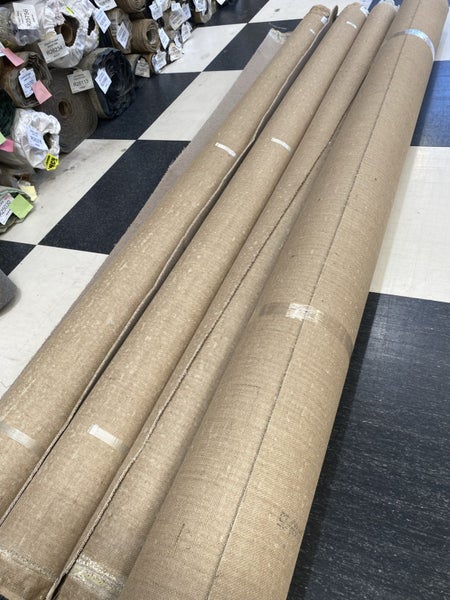 $1 reserve= HOUSE LOT 4 rolls of NEW PURE WOOL carpet = 59.30m2 Carousel 2