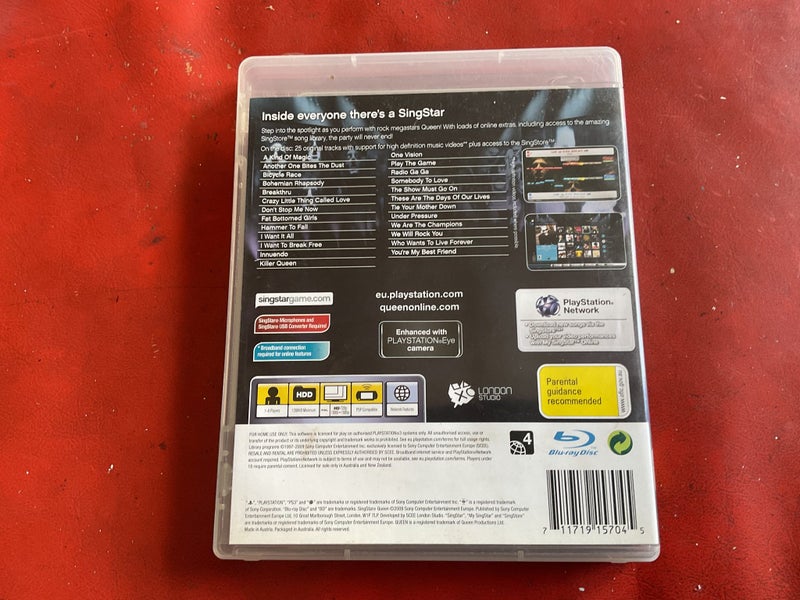 Singstar Queen Carousel 2