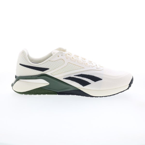 Reebok Nano X2 Mens Beige Canvas Lace Up Lifestyle Sneakers Shoes Carousel 2