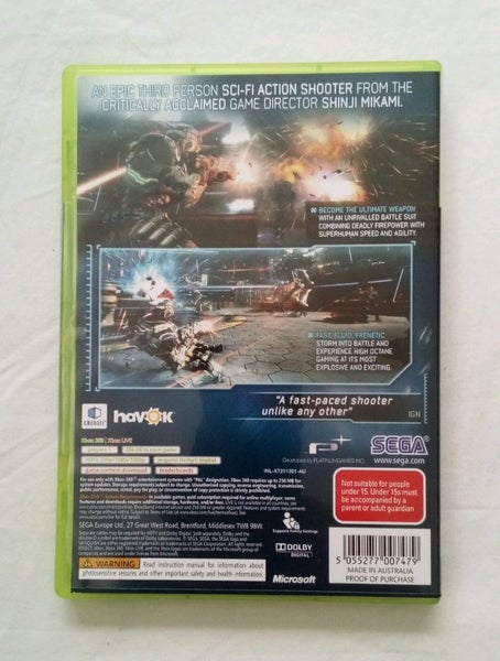 NEW/FACTORY SEALED - VANQUISH - XBOX 360 Carousel 2