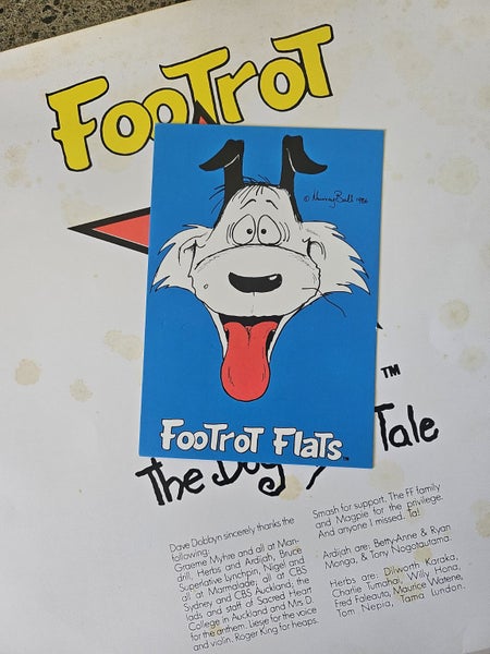 DAVE DOBBYN FOOTROT FLATS THE DOG'S TALE LP Carousel 8