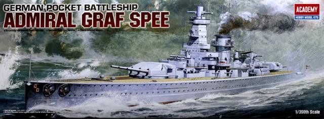 ACADEMY 1/350 ADMIRAL GRAF SPEE Carousel 1