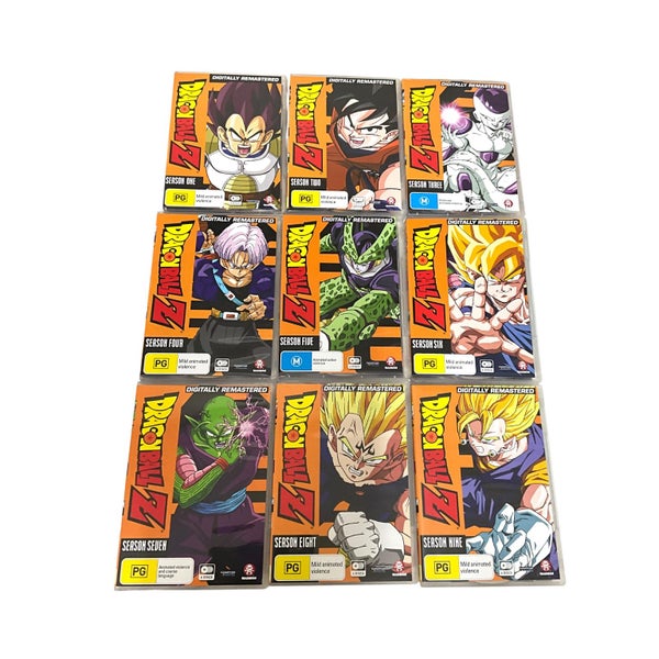 Dragon Ball Z: Complete Seasons 1-9 Digitally Remastered DVD Box Set, FUNimation Carousel 3