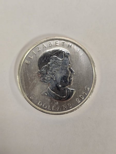 Elizabeth II 5 Dollar 2012 Canada 1oz Fine Silver Argent Pur Coin Carousel 2