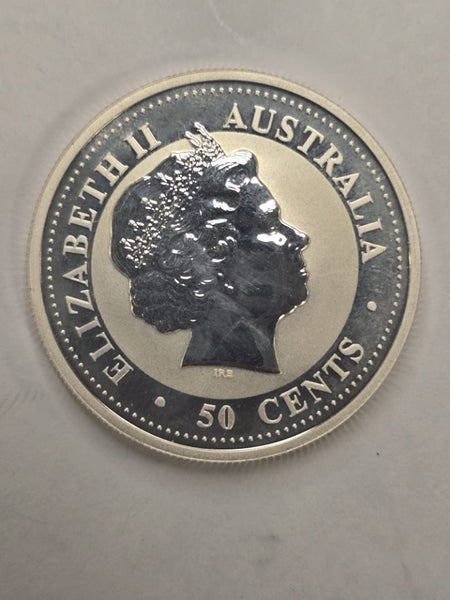 Elizabeth II Australia 50 Cents 1/2oz 999 Silver Carousel 2