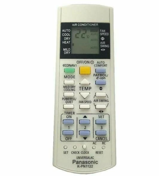 New Replacement Universal Panasonic Air conditioner Remote Control - New Carousel 1