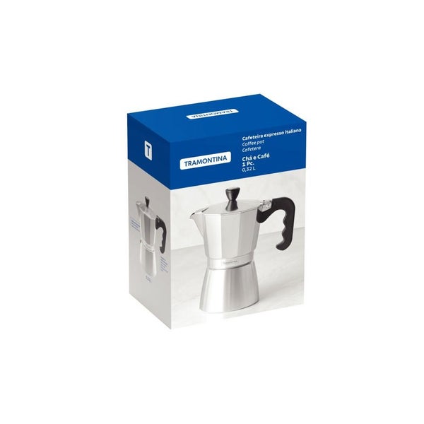 Tramontina Italian Espresso Coffee Maker - Silver (61768010) Carousel 2