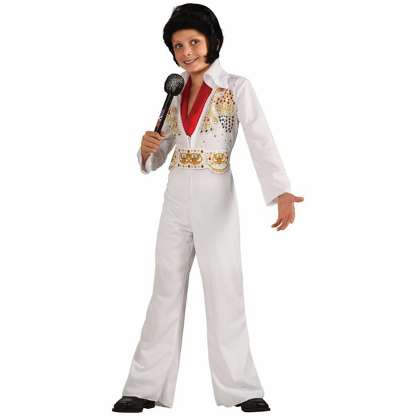 Elvis Presley Deluxe Rock and Roll King 50s Idol Celebrity Child Boys Costume Carousel 1