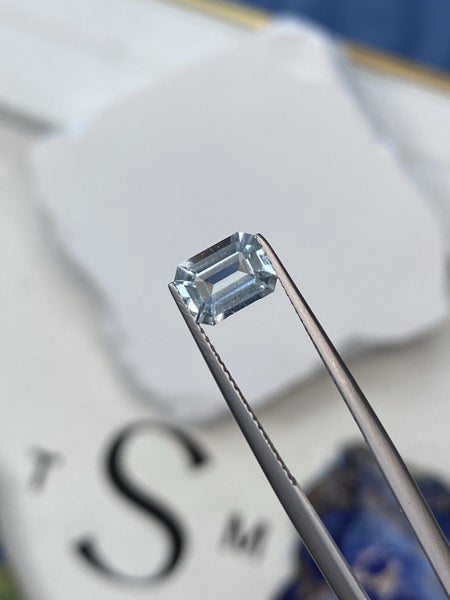 $1RES ~ $1250 Buy Now * 1.35ct Aquamarine Brazil Origin Carousel 1