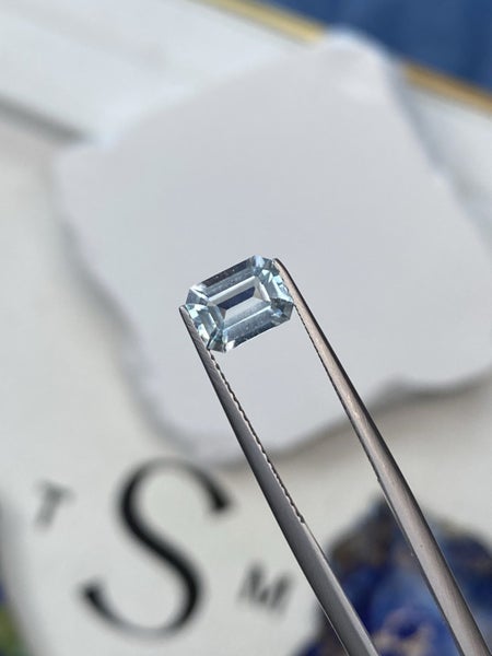 $1RES ~ $1250 Buy Now * 1.35ct Aquamarine Brazil Origin Carousel 6