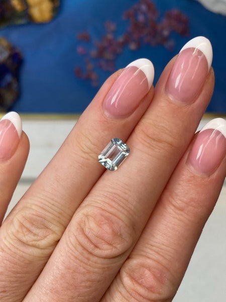 $1RES ~ $1250 Buy Now * 1.35ct Aquamarine Brazil Origin Carousel 2