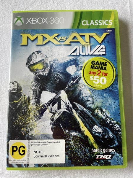MX vs. ATV Alive – Xbox 360 (Compatible with Xbox One & Series X) Complete Carousel 1