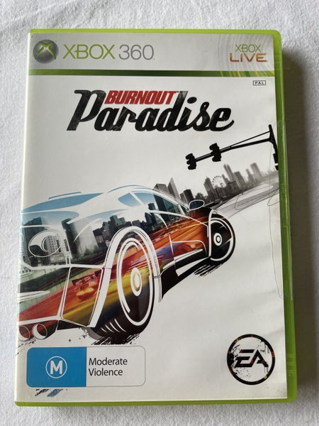 Burnout Paradise (Xbox 360) - PAL - Complete with Manual Carousel 1