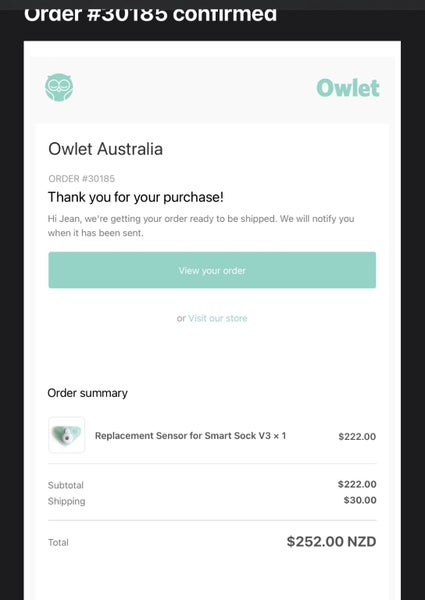 Owlet smart sock 3 (brand new) RRP $579 Carousel 6