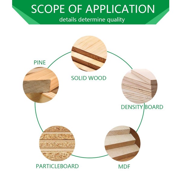 8mm shank Lock Miter 45 Degree Joint Router Bits Carousel 2