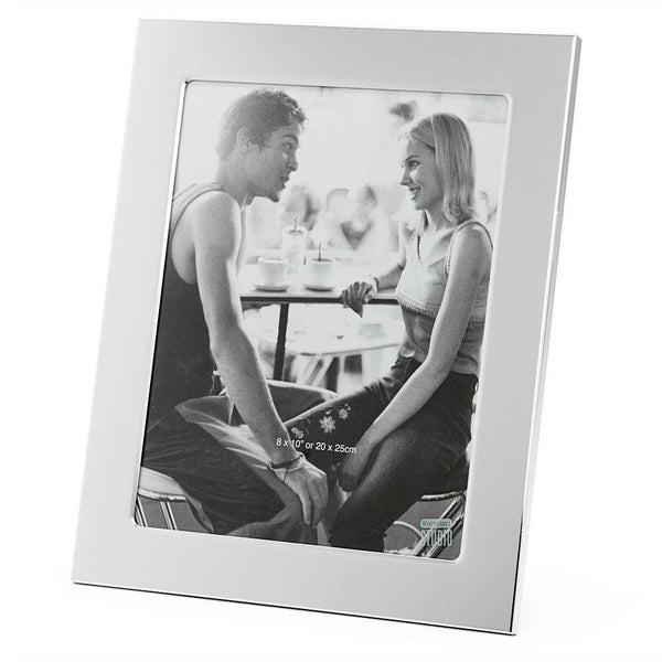 Whitehill Studio Photo Frame Silver Plated Plain 20x25cm Carousel 1
