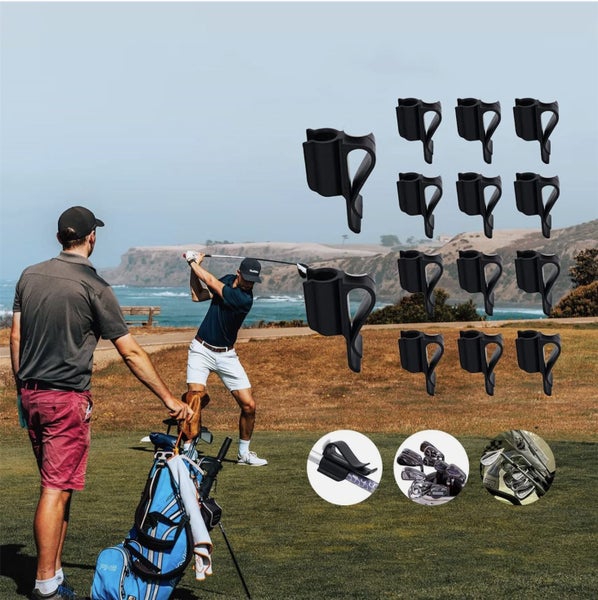 14Pcs Golf Bag Clip On Putter Clamp Holder Putting Club Ball Marker Organizer Carousel 16