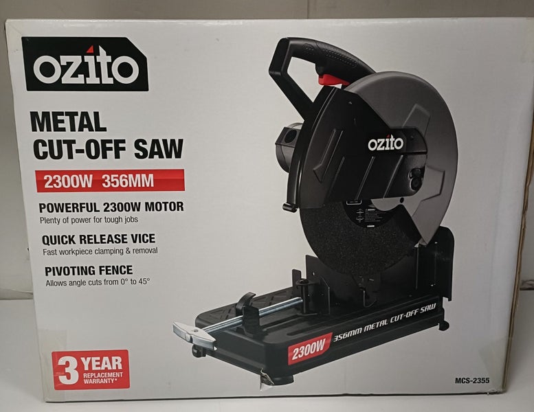OZITO METAL CUT OFF SAW 2300W 356MM DROP SAW #A18106619-1 Carousel 1
