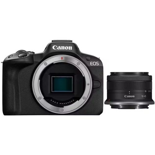 Canon EOS R50 Mirrorless Camera with 18-45mm Lens 24.2MP APS-C Sensor - 4K 30p Carousel 1