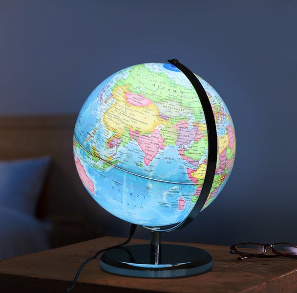 Illuminated World Globe New Carousel 7
