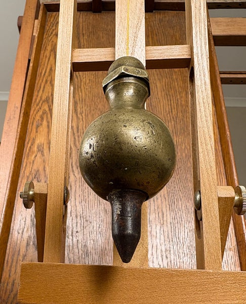 Vintage Brass Plumb Bob Carousel 1